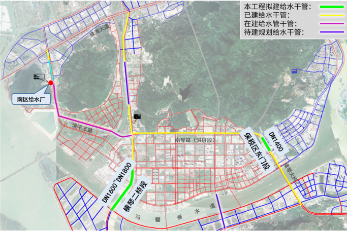横琴粤澳深度合作区供水保障工程（一期） 社会稳定风险评估征询意见公示